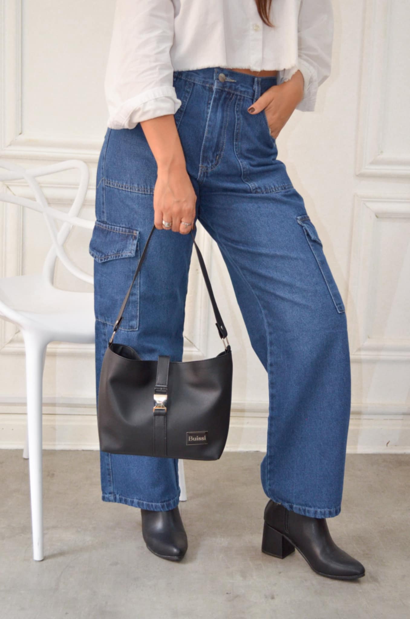 Stella 3D-printed mini bag - Black/Red